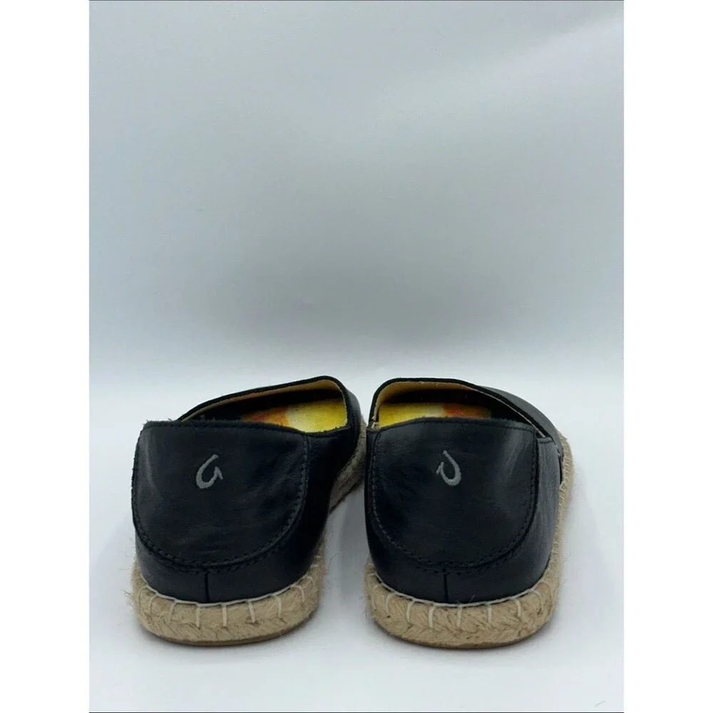 OluKai Kaula Pa'A 'Ili Flats Shoes Size 6.5 LIKE NEW  Drop-In-Heel